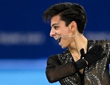 El patinador tapatío puso su nombre en los libros de historia. AFP/ARCHIVO