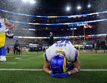 BRILLA. Cooper Kupp fue la auténtica estrella del Super Bowl. AP/M. Sanchez
