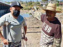 OLVIDO. José Francisco Tabares (izquierda) y Alberto Castañeda (derecha) tienen que trasladarse a Guadalajara para recibir atención. EL INFORMADOR/ Y. MORA