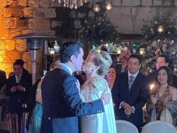 Elba Esther se casó con Luis Antonio Lagunas este sábado. ESPECIAL