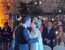 Elba Esther se casó con Luis Antonio Lagunas este sábado. ESPECIAL