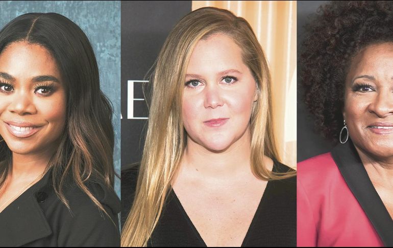 Posibilidades. Regina Hall, Amy Schumer y Wanda Sykes suenan para conducir la ceremonia. AP
