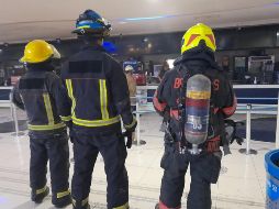 El siniestro no salió del área de comida y no hubo personas lesionadas. TWITTER/UMPCyBZ