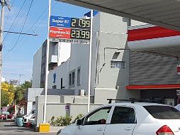 Las gasolineras deciden el precio tomando en cuenta distintas variables, entre ellas los impuestos.. EL INFORMADOR/A. Camacho
