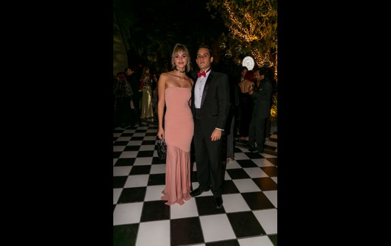 Jacqui Casillas y Osmar Ochoa. GENTE BIEN JALISCO/JORGE SOLTERO