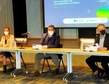 La firma del convenio se realizó en Ciudad Creativa Digital esta mañana. ESPECIAL /