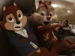 “Chip” y “Dale” viven entre dibujos animados y humanos en Los Ángeles en la época actual. CORTESÍA / DISNEY
