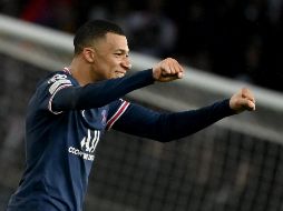 ESTRELLA. Kylian Mbappé marcó el gol de la victoria. AFP/F. Fife