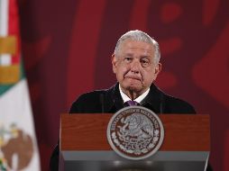 El Presidente López Obrador (AMLO) lloró esta mañana al hablar de sus hijos. EFE