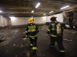 El Mercado Libertad no fue evacuado ni se detectaron personas intoxicadas. ESPECIAL / Protección Civil y Bomberos de Guadalajara