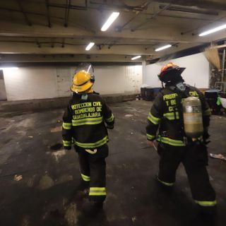 Seguridad en Jalisco: Controlan fuga de gas esta madrugada en Mercado San Juan de Dios