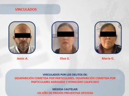 Detallan que una de las mujeres vinculadas a proceso tenía una relación sentimental con el implicado Jesús A. ESPECIAL