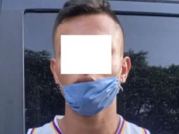 Los gendarmes detuvieron al señalado y solicitaron apoyo de la Unidad de Atención Primaria y de Atención a Víctimas. CORTESÍA