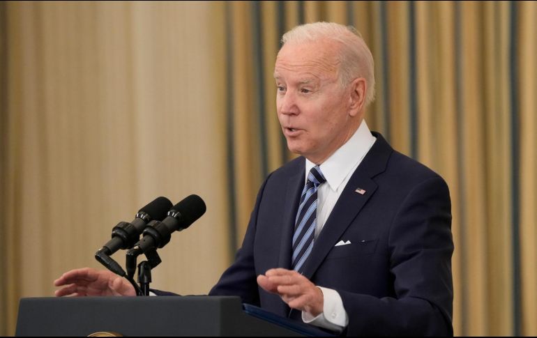 Joe Biden lanza advertencias sobre la posible invasión a Ucrania, diciendo que traería graves consecuencias para Moscú. EFE/ ARCHIVO