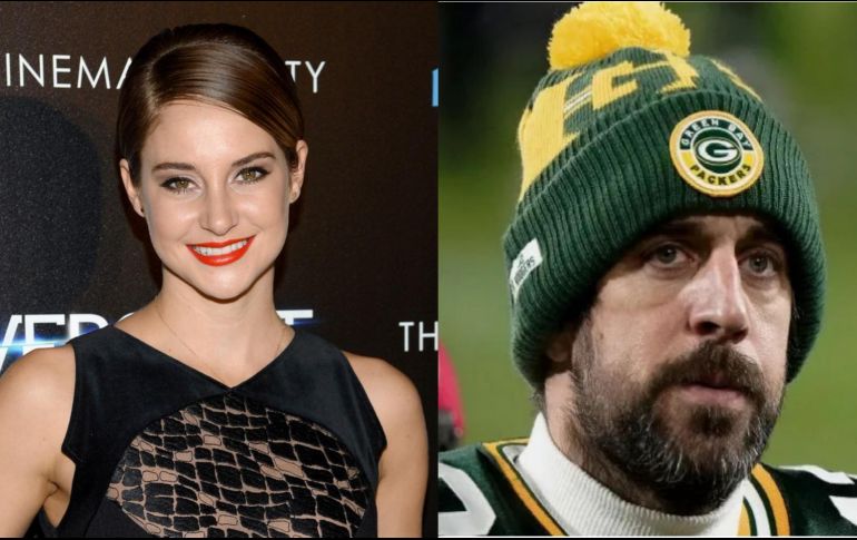 Woodley y Rodgers comenzaron a salir en 2020, en medio del aislamiento social por la pandemia del COVID. ESPECIAL / AP