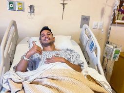 Fuera. Molina fue operado y estará fuera de 7 a 9 meses. @Chivas