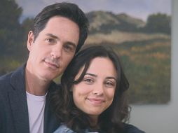 Mauricio Ochmann y Fiona Palomo. Los actores protagonizan una cinta donde exploran la paternidad, la madurez y el amor familiar. Cortesía