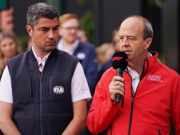 La salida de Michael Masi (I) se da al término de una investigación de la propia FIA sobre el último Gran Premio de la temporada pasada en Abu Dabi. EFE / M. Dodge