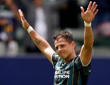 CONVENCIDO. Javier Hernández cambiaría los 17 goles que obtuvo la temporada anterior por pelear por el campeonato con el equipo angelino. AP/Mark J. Terrill