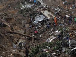 El gobierno del estado de Río de Janeiro, ha dicho que no se habían registrado lluvias así en Petrópolis desde 1932. EFE/ A. Lacerda