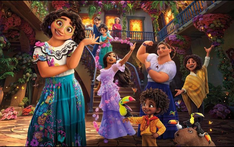 “Encanto” compite por el Premio Oscar 2022 a Mejor Canción Original y  Mejor Animación.  ESPECIAL / DISNEY