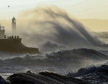 El servicio meteorológico de Gran Bretaña informó que en la isla de Wight la tormenta Eunice generó una ráfaga de viento estimada preliminarmente en 196 kilómetros por hora. AFP/G. Caddick