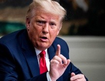 Donald Trump podría argumentar que como presidente era la máxima autoridad para desclasificar documentos. EFE/ E. Schaff