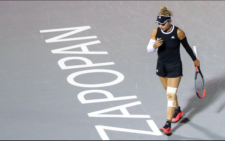 La dupla de la mexicana cometió cinco faltas dobles y sólo concretaron una de las cinco oportunidades para break point. IMAGO7