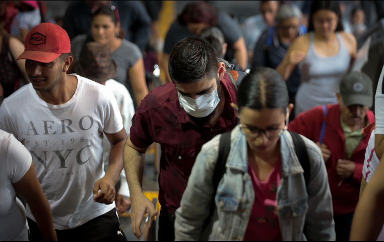 A dos años del primer contagio de COVID-19, México ha llegado a un total de cinco millones 502 mil 586 casos confirmados acumulados. EL INFORMADOR/ARCHIVO