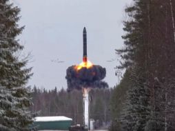 Las fuerzas rusas también dispararon misiles balísticos intercontinentales 