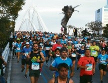 El medio maratón iniciará a las 6:30 de la mañana y se estima que concluya alrededor de las 11:00 del día. EL INFORMADOR / ARCHIVO