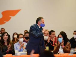José Luis Pech fue elegido como el candidato naranja al Gobierno de Quintana Roo. ESPECIAL