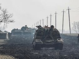 Ayer lunes el presidente Vladimir Putin, firmó los decretos en los que reconoce la independencia de las dos regiones separatistas, un paso condenado por la comunidad internacional. EFE / Y. Kochetkov