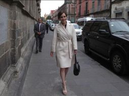 Lilly Téllez advirtió que podría buscar ser candidata presidencial porque quiere ver a AMLO tras las rejas. NTX /