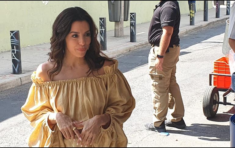 La actriz, modelo y productora se encuentra en Guadalajara para grabar material para el programa “Searching for México”. EL INFORMADOR / R. Solís