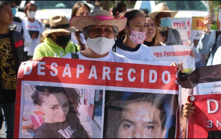 El gobernador recomendó tener cuidado con grupos de activistas especializados en labores de búsqueda de desaparecidos. EL INFORMADOR/ARCHIVO