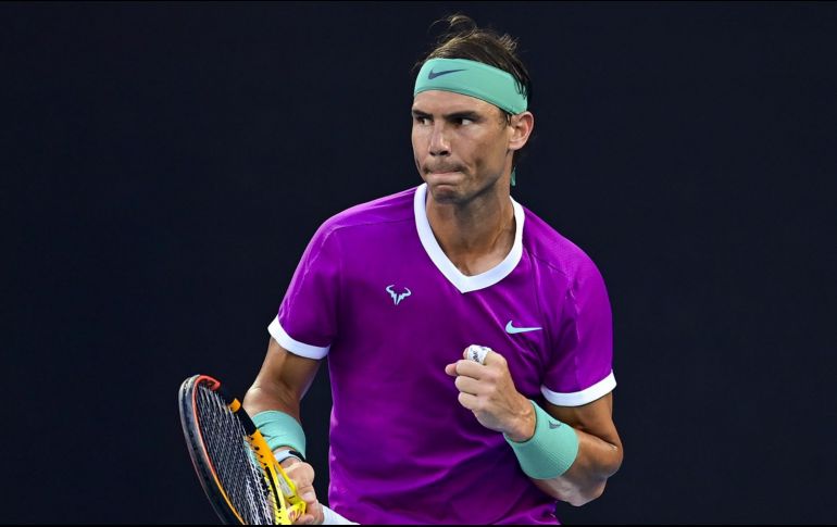 Será este martes después de las 20:00 horas, tiempo del centro del país, cuando Nadal debute. EFE/J. Carrett