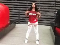 Michelle emigró en 2013 de Coatzacoalcos a la Ciudad de México para cumplir su sueño como conductora de deportes. INSTAGRAM/michellsimonmx