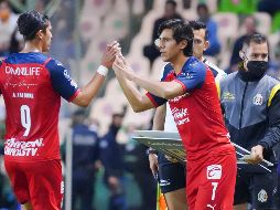 Macías ingresó al terreno de juego para sustituir a Ángel Zaldívar en la parte complementaria ante La Fiera. IMAGO7