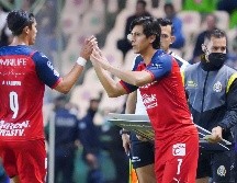 Macías ingresó al terreno de juego para sustituir a Ángel Zaldívar en la parte complementaria ante La Fiera. IMAGO7