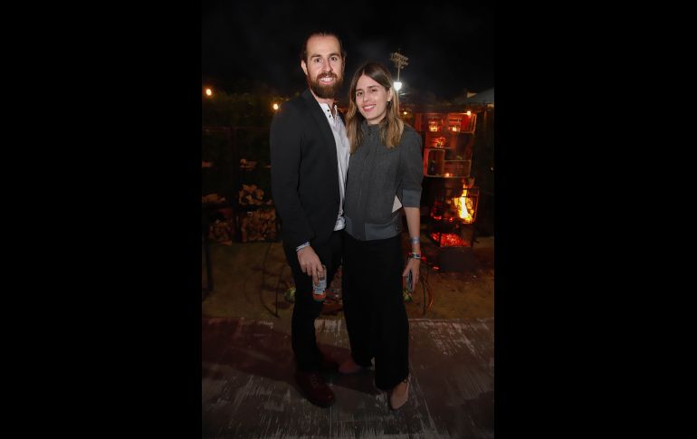 Diego Chávez y Mariana Esquinca. GENTE BIEN JALISCO/ ANTONIO MARTINEZ