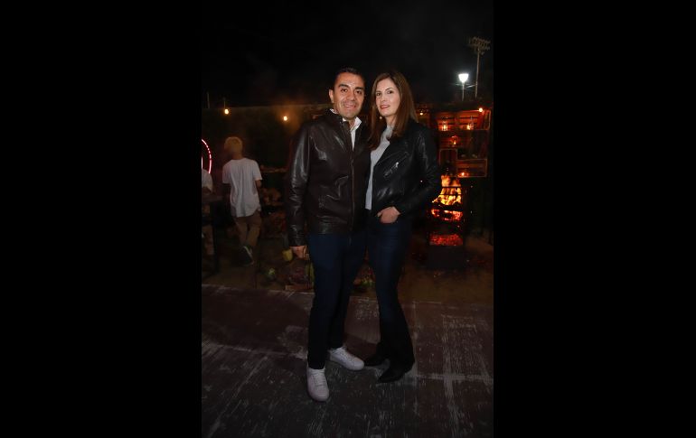 Paco Baeza y Lorena Villarruel. GENTE BIEN JALISCO/ ANTONIO MARTINEZ