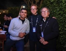 Ricardo Valencia, Gustavo y Gustavo Santoscoy. GENTE BIEN JALISCO/ANTONIO MARTINEZ