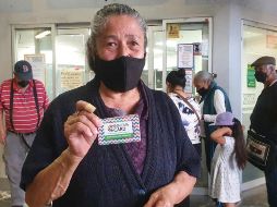 Elvira Rodríguez Yañez, de 71 años, insta a las autoridades a agilizar los trámites. EL INFORMADOR/G. Gallo