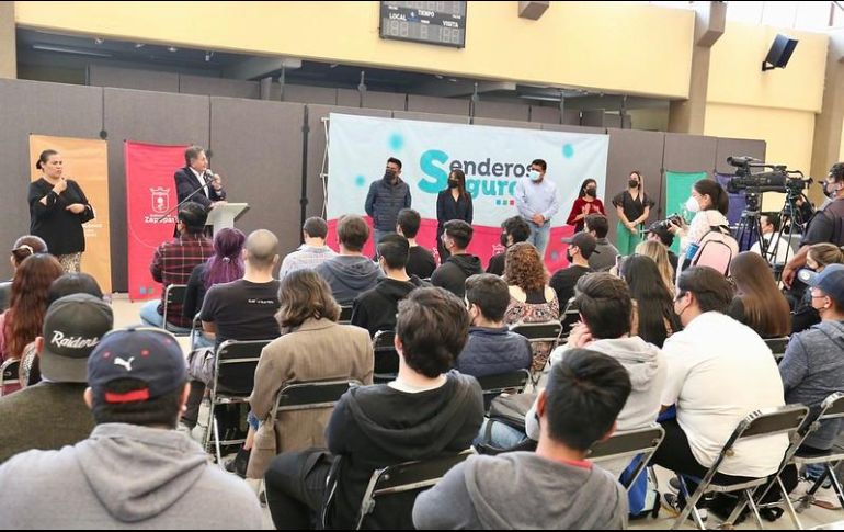 El alcalde Juan José Frangie señaló que este programa de seguridad busca lograr 10 senderos seguros para este año. ESPECIAL