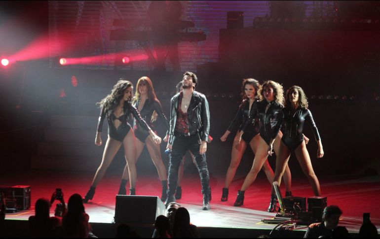 Sebastián Yatra se presentará hoy por la noche en Guadalajara. EL INFORMADOR • E. BARRERA.