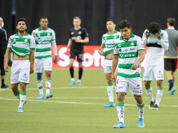 Con este resultado adverso Santos se fue eliminado en los Octavos de Final. AP/G. Hughes