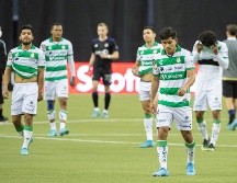 Con este resultado adverso Santos se fue eliminado en los Octavos de Final. AP/G. Hughes