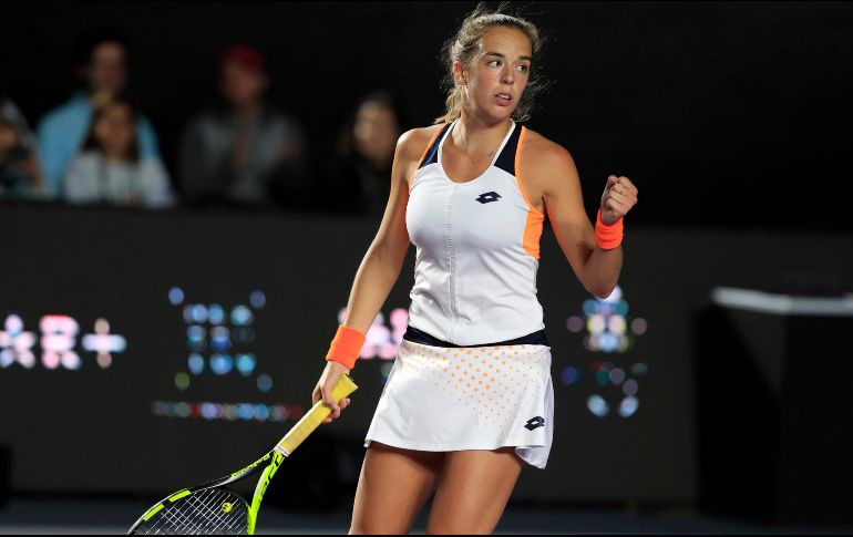 Bouzkova conquistó al público en el Estadio Akron del Centro Panamericano de Tenis. AP/R. RUIZ