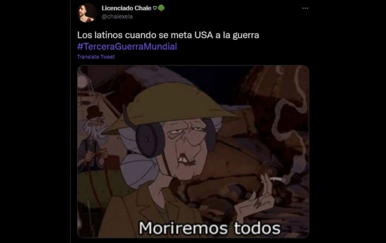 #TerceraGuerraMundial: Usuarios reaccionan a la invasión rusa en Ucrania con memes